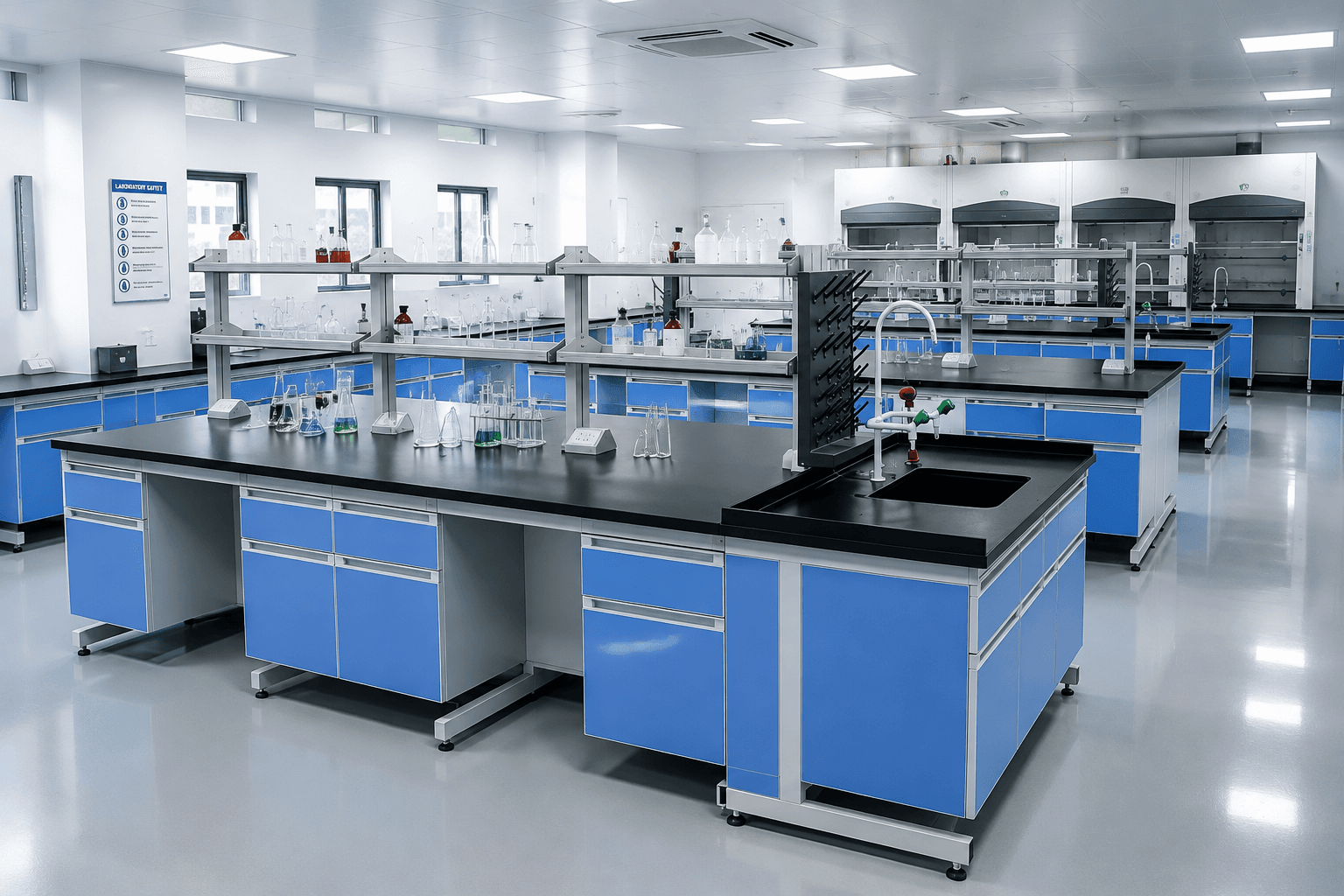 Laboratory Island Bench: The Heart of Efficient Laboratory Workflow